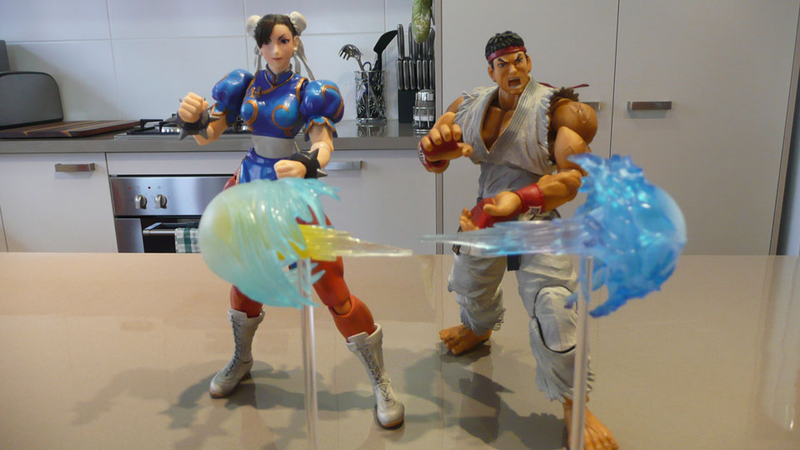 Illustration for article titled Reviewing Chun-Li's Giant Plastic Thighs (and Ryu's Giant Veiny Feet)